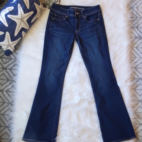 American Eagle Outfitters Denim - 🛑 SOLD! American Eagle Super Stretch Kick Jeans